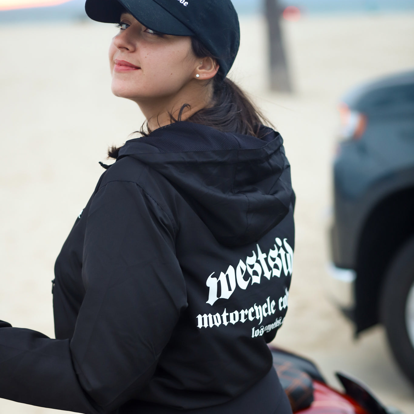 Women's Crop OG Reflective Wind Breaker